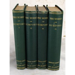 The Complete Works of Count Rumford, Volumes I-IV
